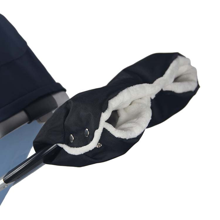 Factory Outlet Baby Stroller Warm Gloves Thickened Polar Fleece Windproof Child Car Handle Warmer Cover Wholesale