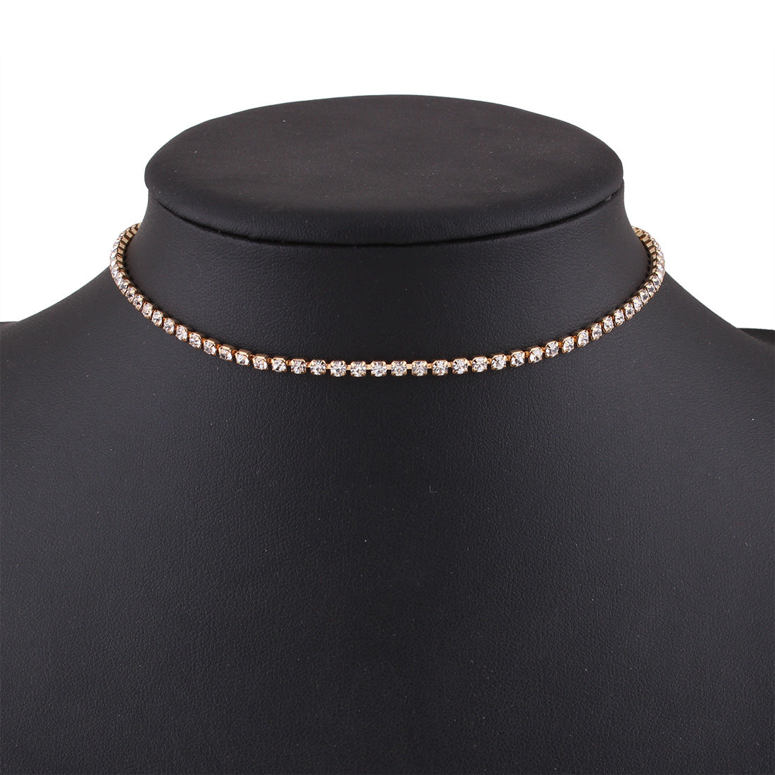 Europe and America model diamond necklace