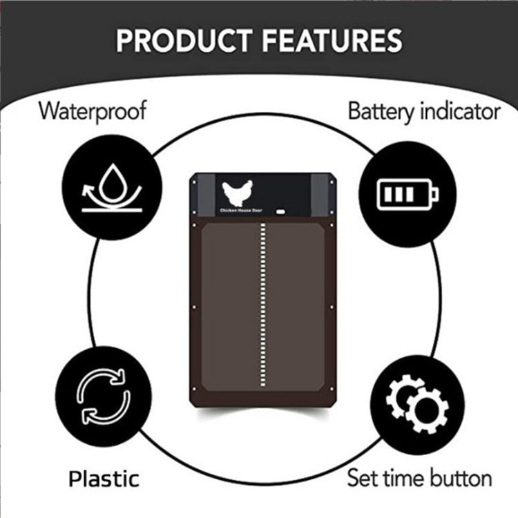Automatic Chicken Coop Door Light Sensor
