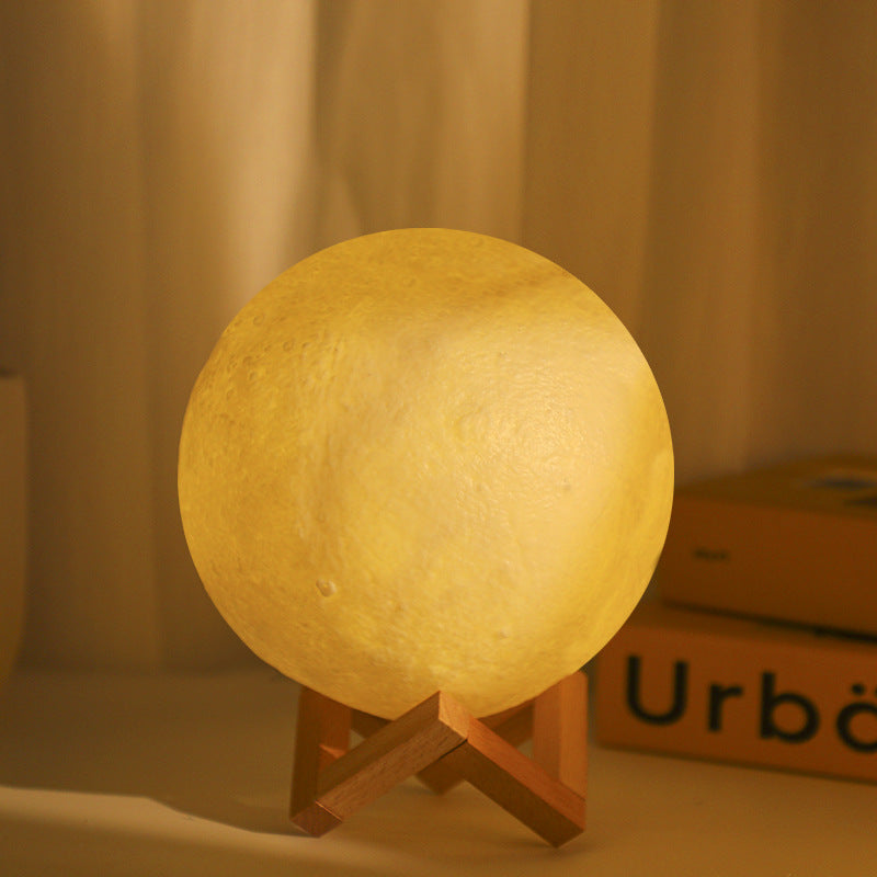 vinyl moon lamp