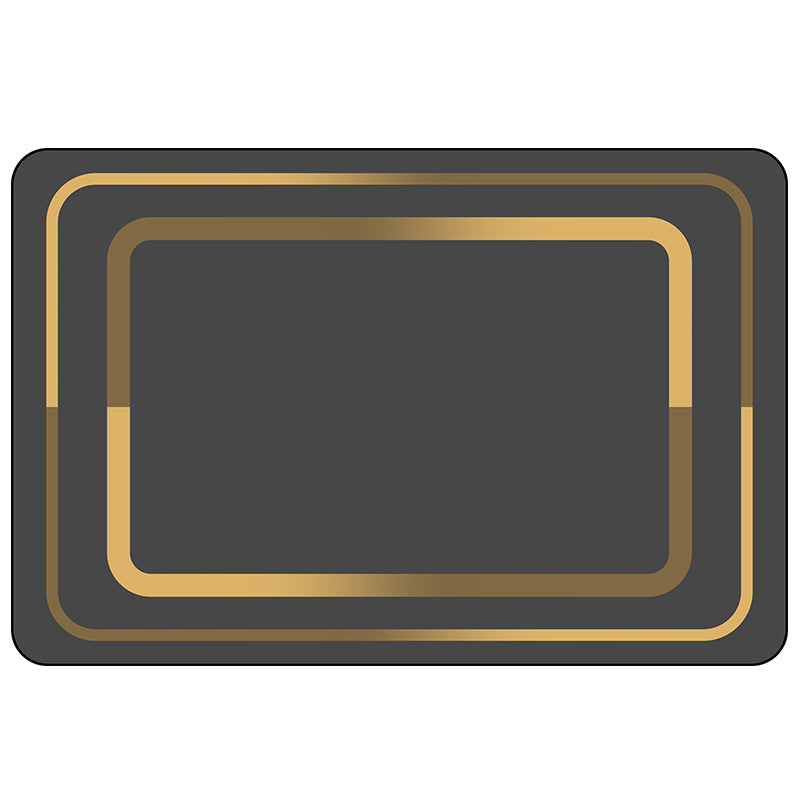 Light luxury bathroom absorbent and household non-slip mat