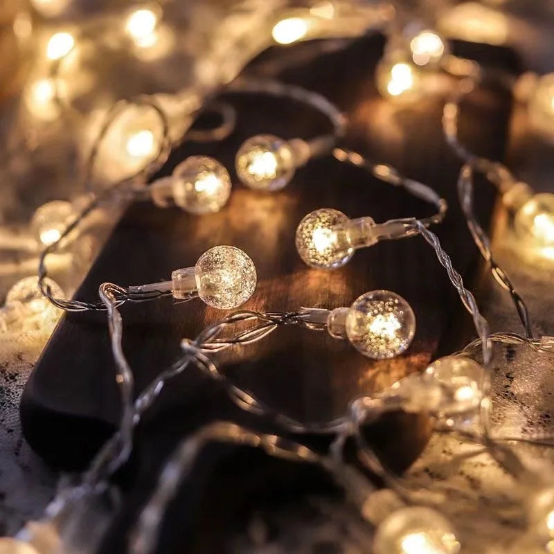 Sparkling Snowflake Fairy Lights