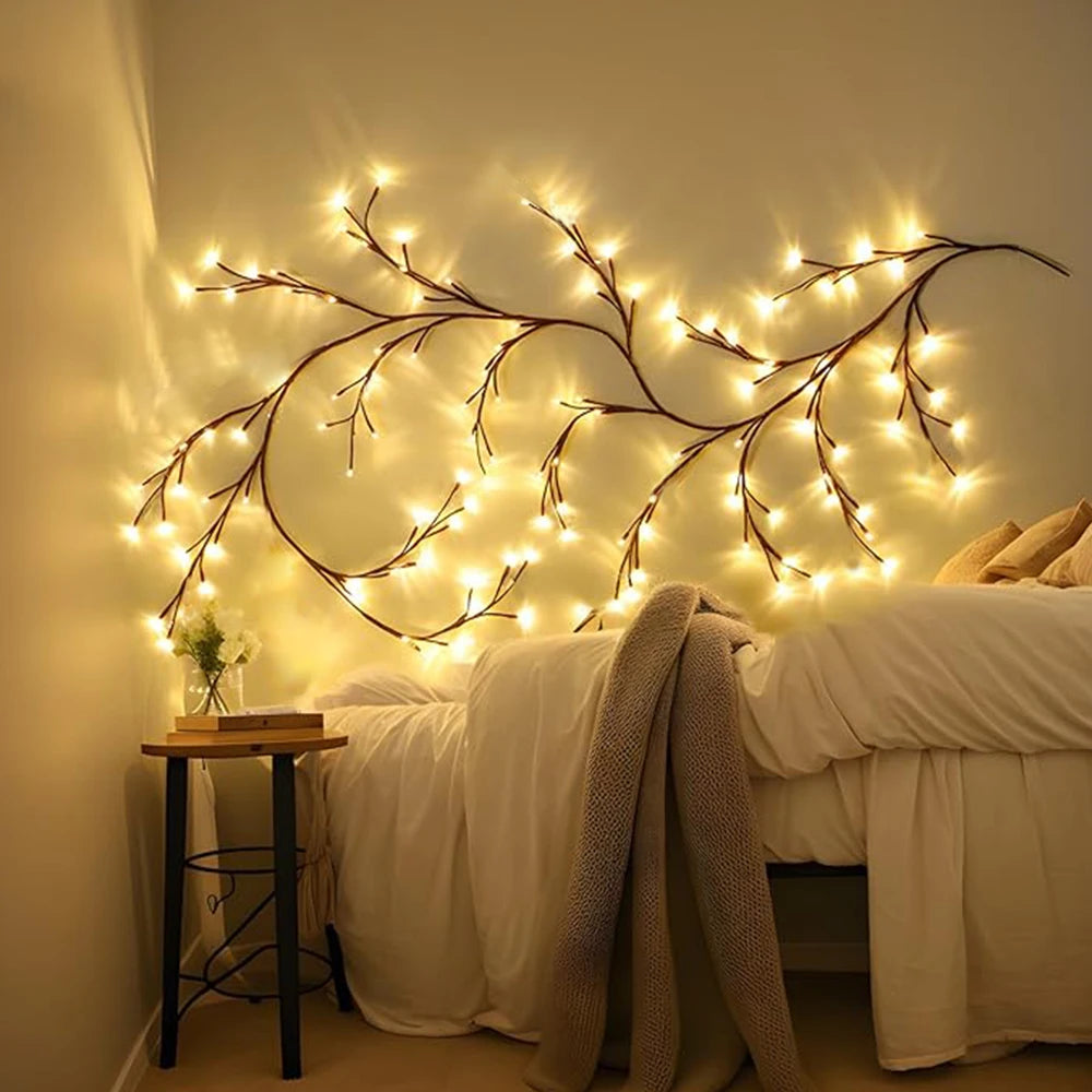 Solar-Powered Festive Tree Lamp