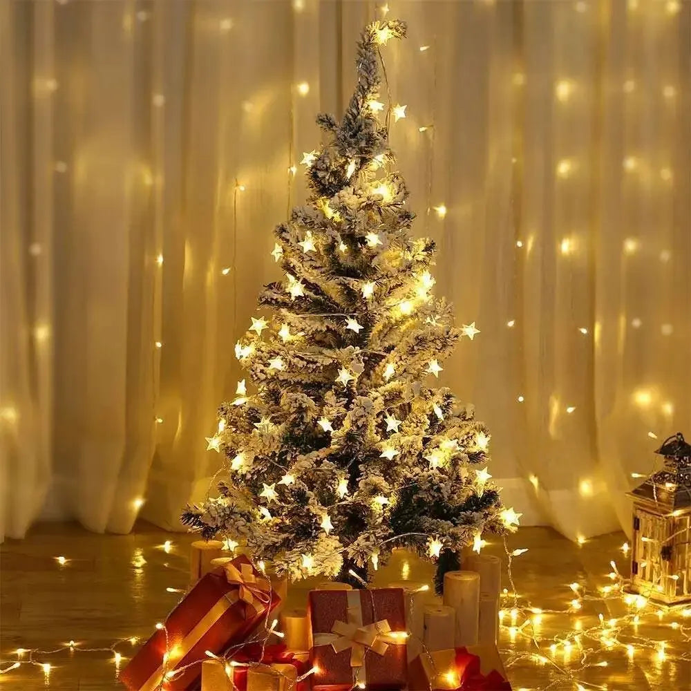 Twinkle Star Holiday Lights