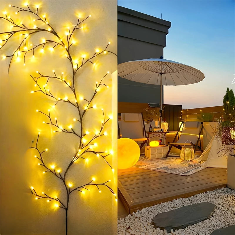 Glowing Willow Vine Lights