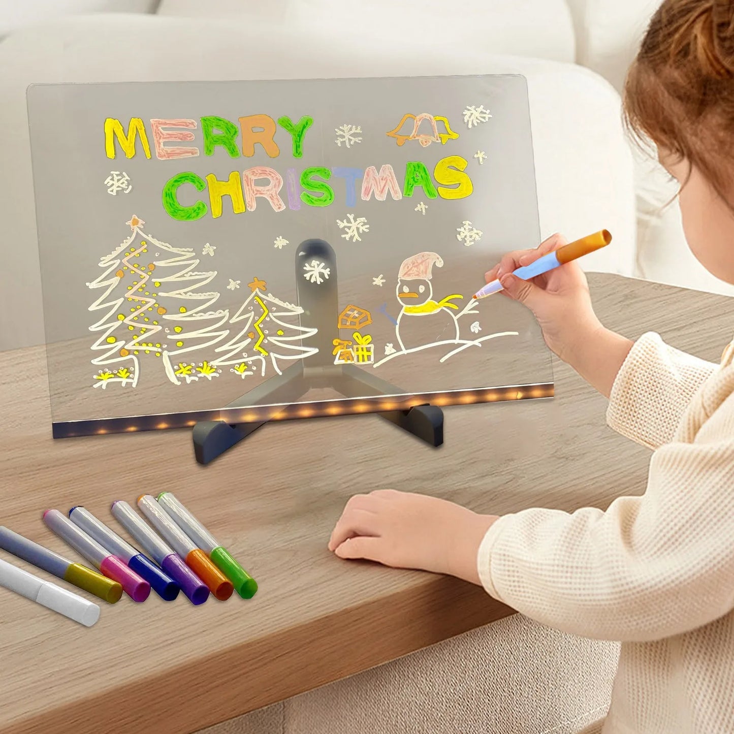 Kids' Creative Light-Up Doodle Board