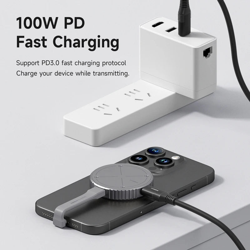 Magnetic SSD Enclosure for Instant Storage
