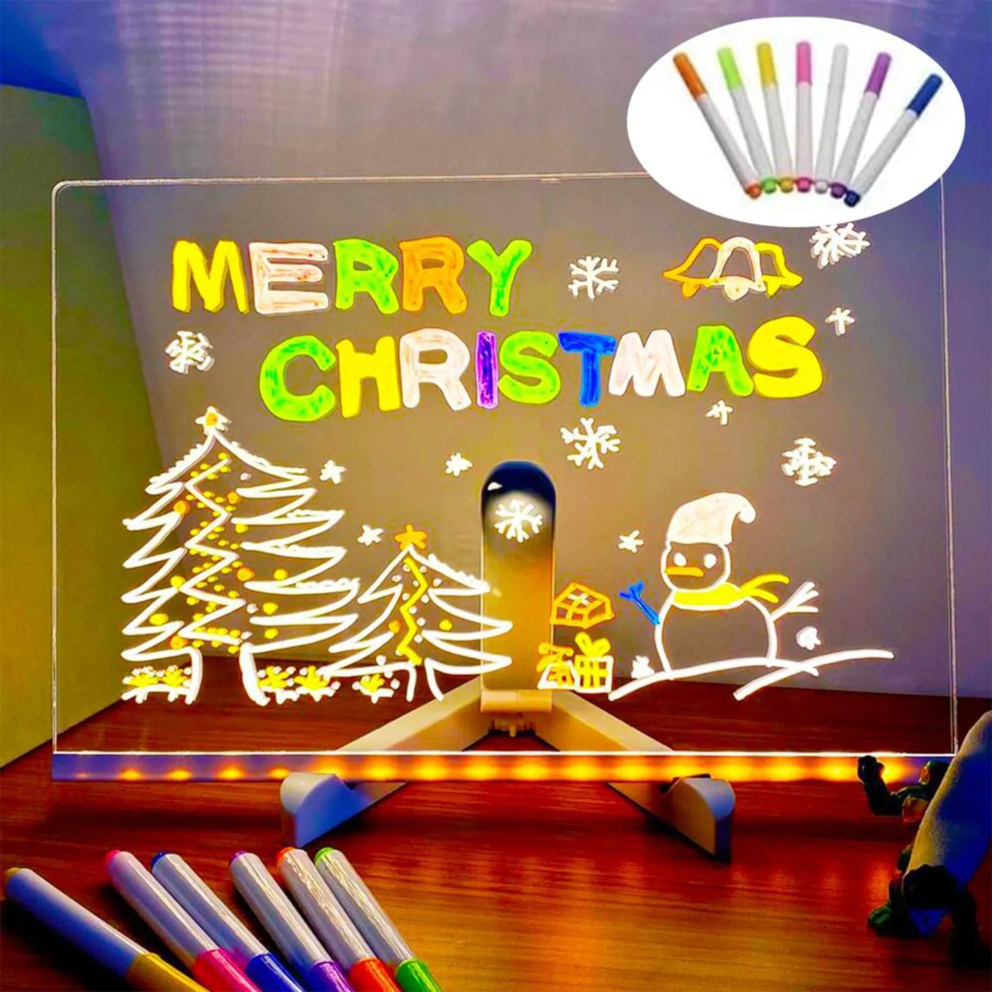 Kids' Creative Light-Up Doodle Board