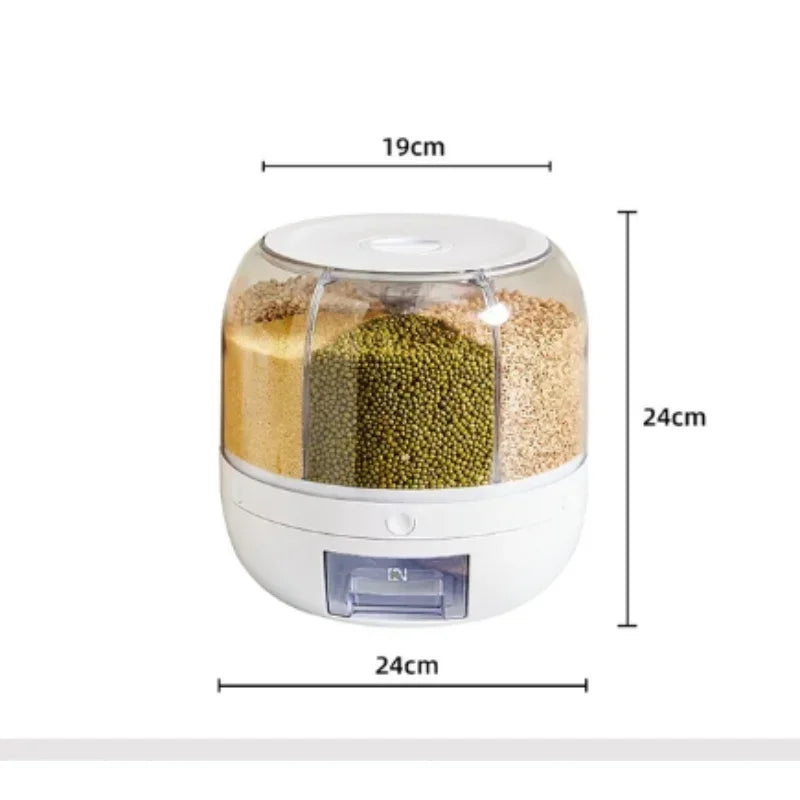 Smart Spin Rice Keeper