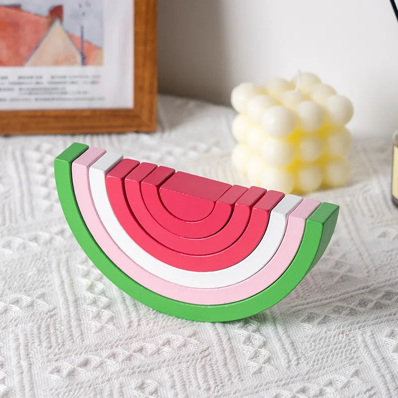 Rainbow Arch Wooden Stackers