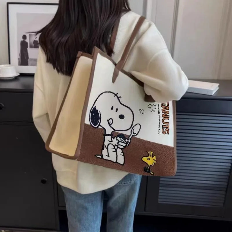 Snoopy Canvas Tote Bag