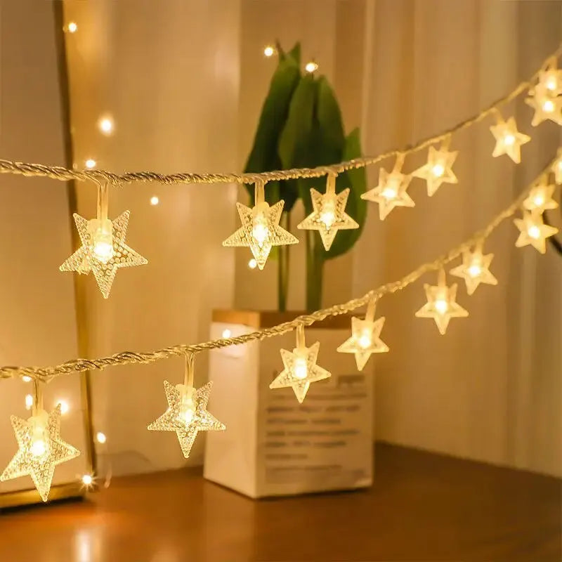 Twinkle Star Holiday Lights
