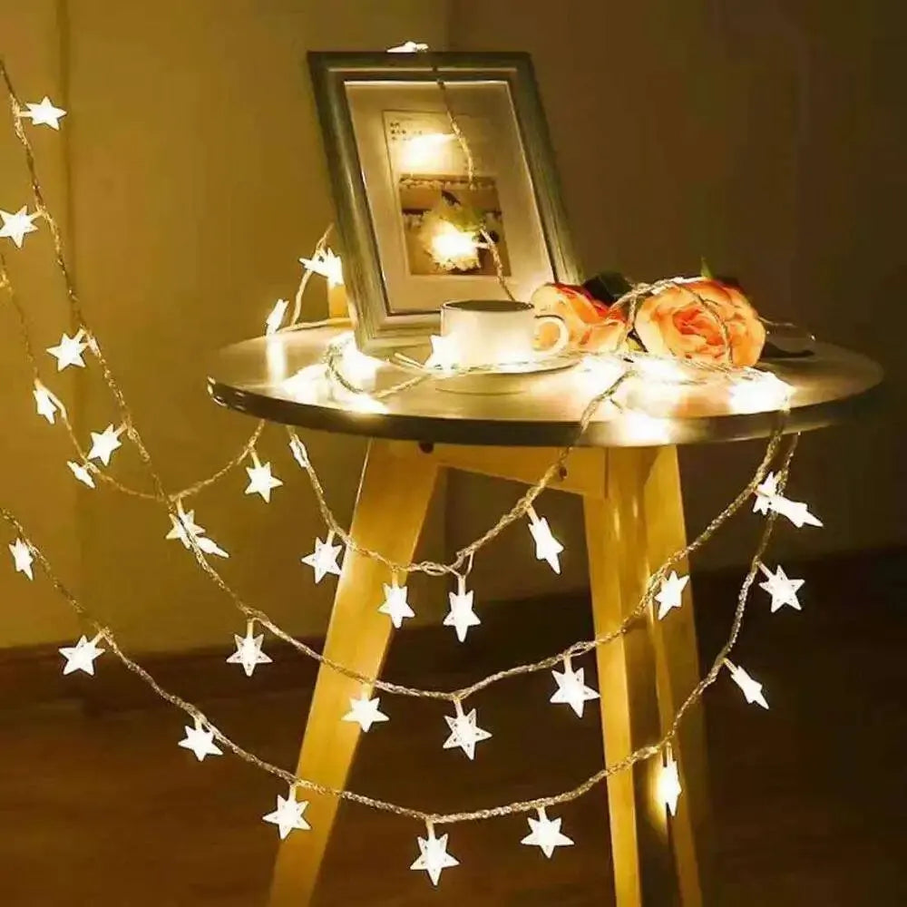 Twinkle Star Holiday Lights