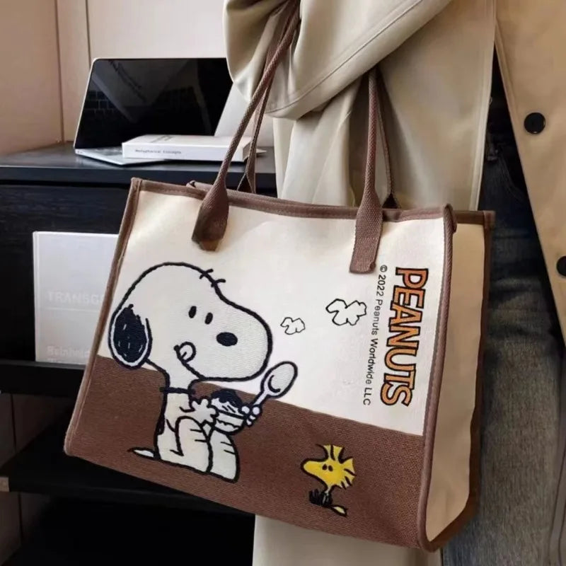 Snoopy Canvas Tote Bag