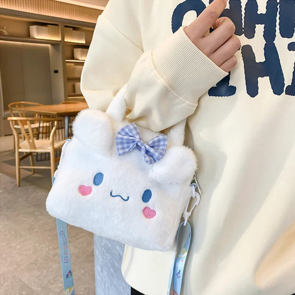 Kawaii Anime Plush Crossbody Bag