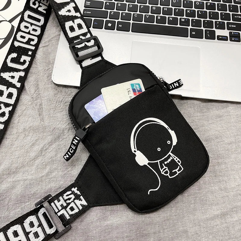 Stylish Men's Waterproof Crossbody Bag