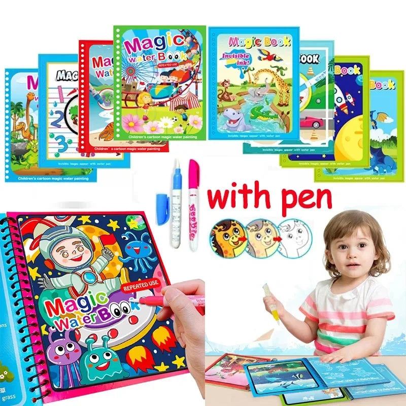 Magic Water Doodle Book