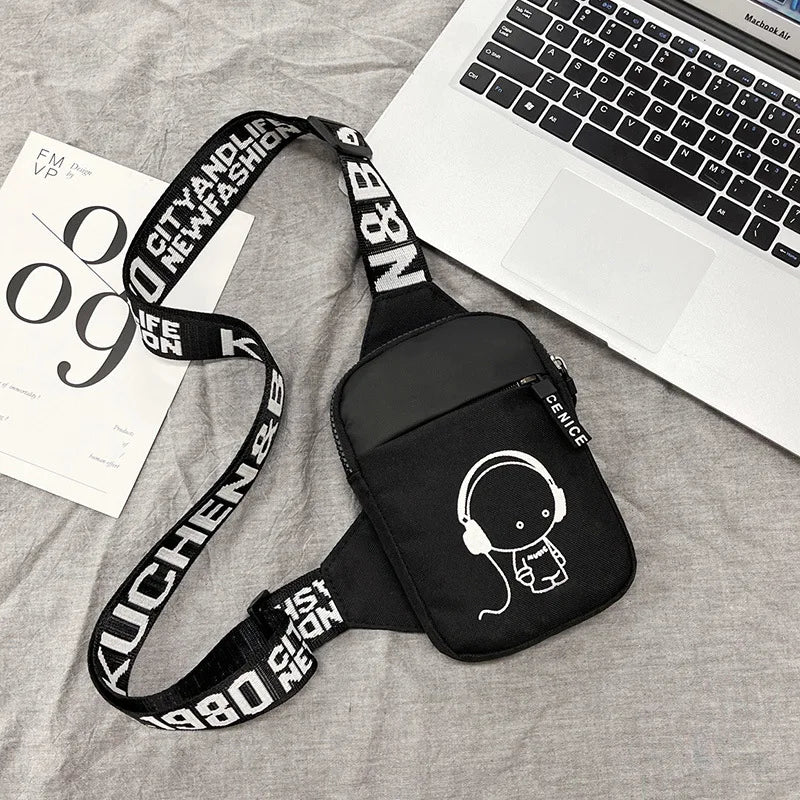 Stylish Men's Waterproof Crossbody Bag