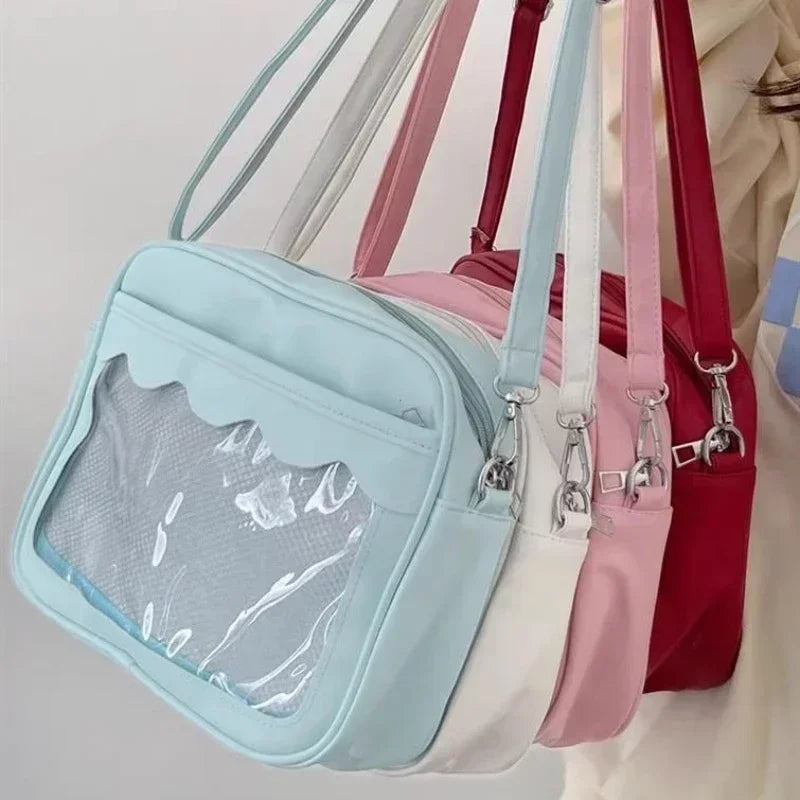 Chic Harajuku Clear Pocket Bag