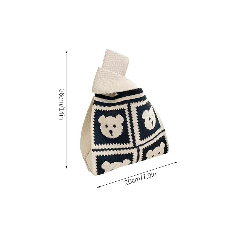 Chic Mini Knot Wrist Bag