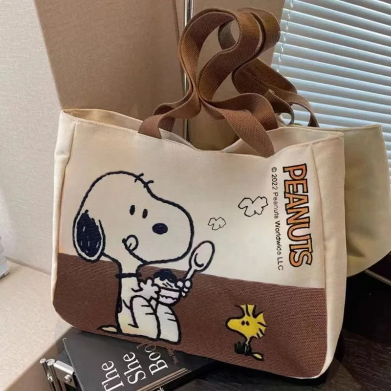 Snoopy Canvas Tote Bag