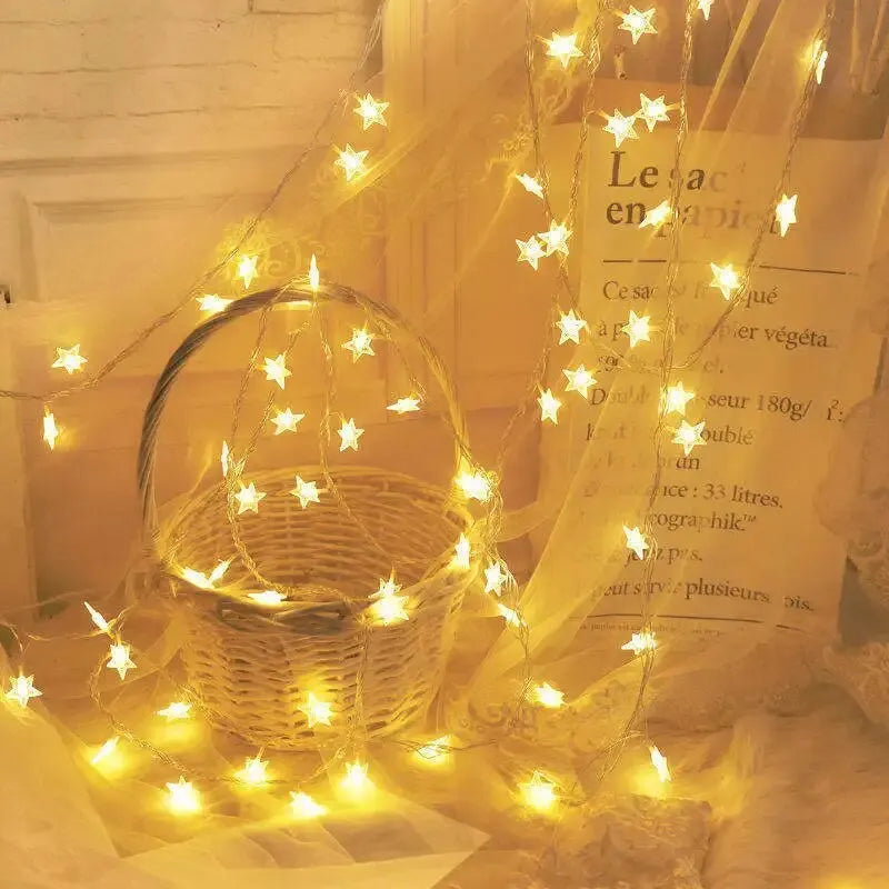 Twinkle Star Holiday Lights