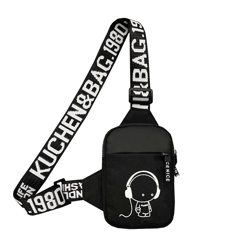 Stylish Men's Waterproof Crossbody Bag
