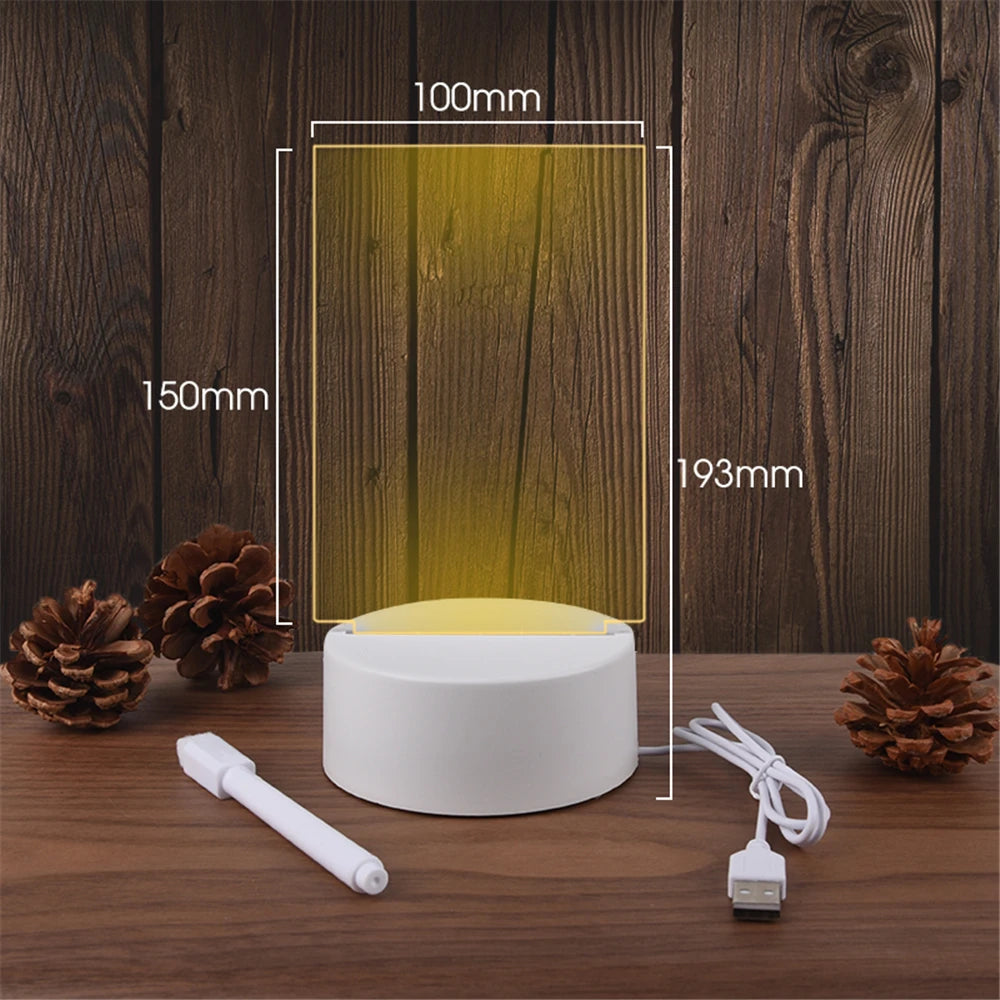 Glow & Note LED Message Light