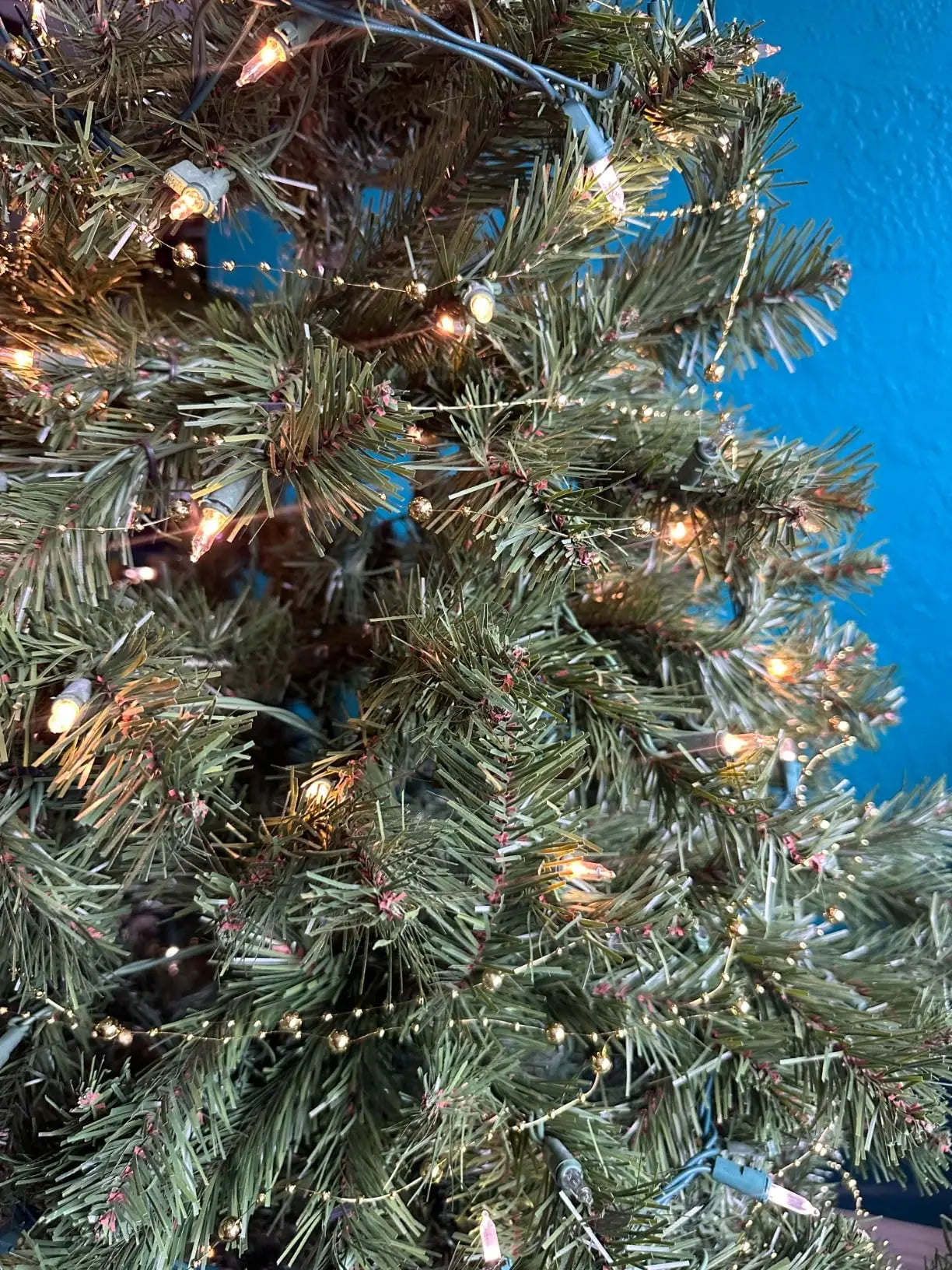Sparkling Festive Bead Garland