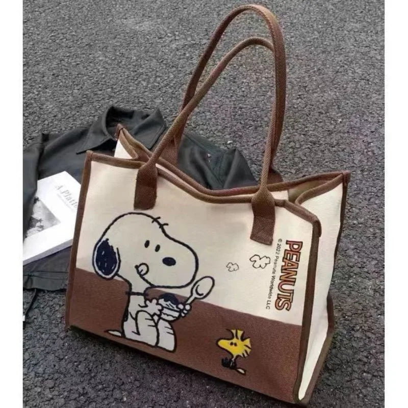 Snoopy Canvas Tote Bag