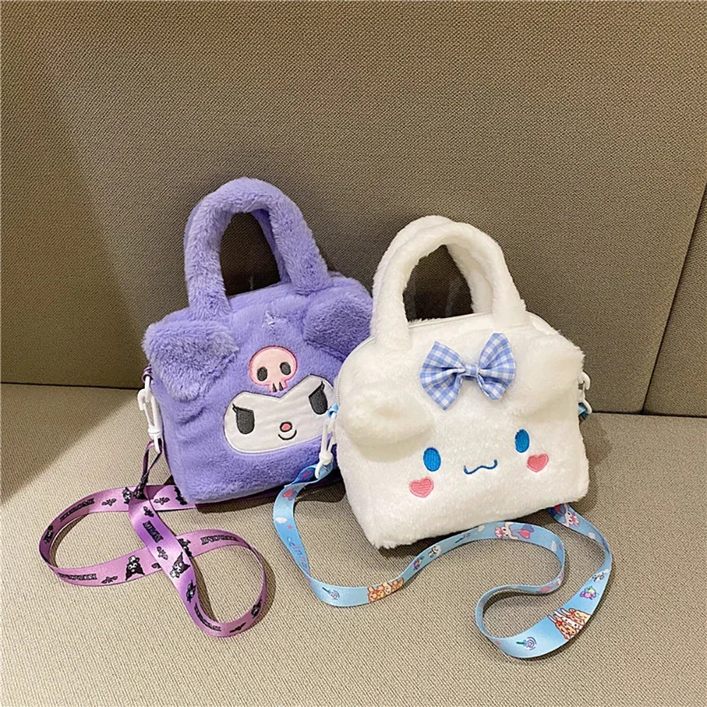 Kawaii Anime Plush Crossbody Bag