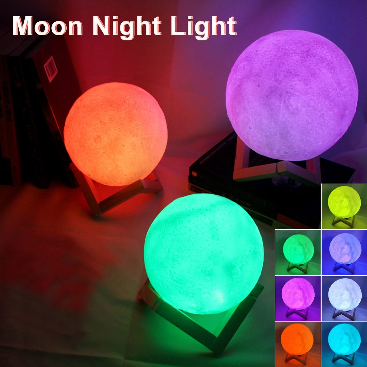 Glow Moon Night Light