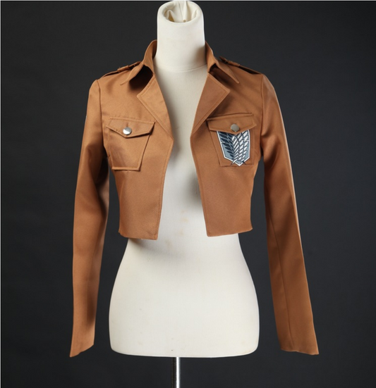Freedom Captain Mikasa Allen cosplay jacket top