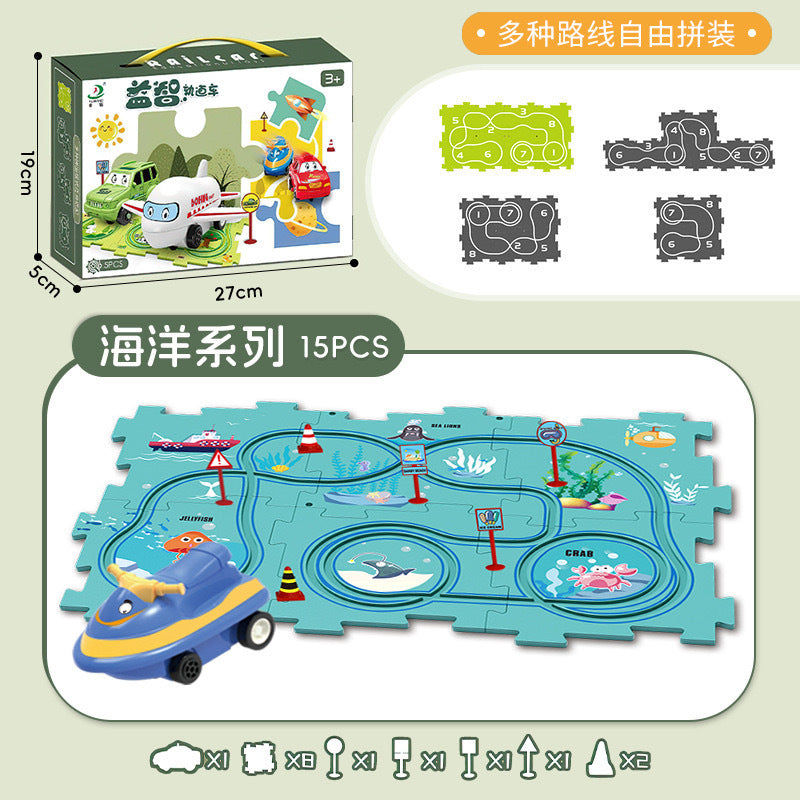 electric train track toys