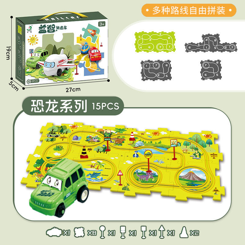 electric train track toys