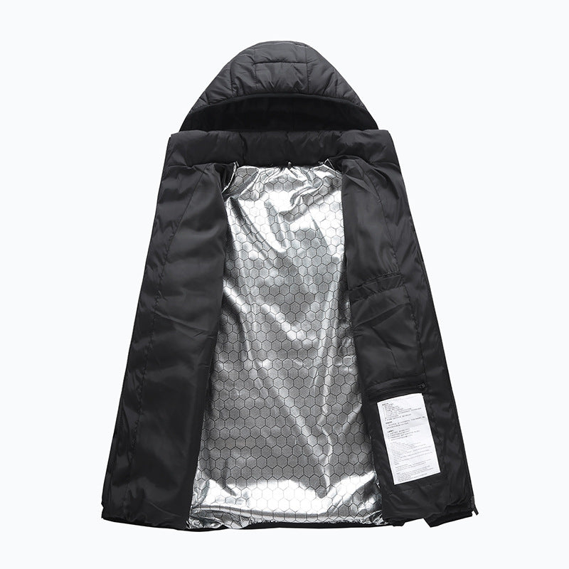 Heating clothing  new winter light and thin heating cotton jacket men's electric heating vest USB constant temperature heating clothing