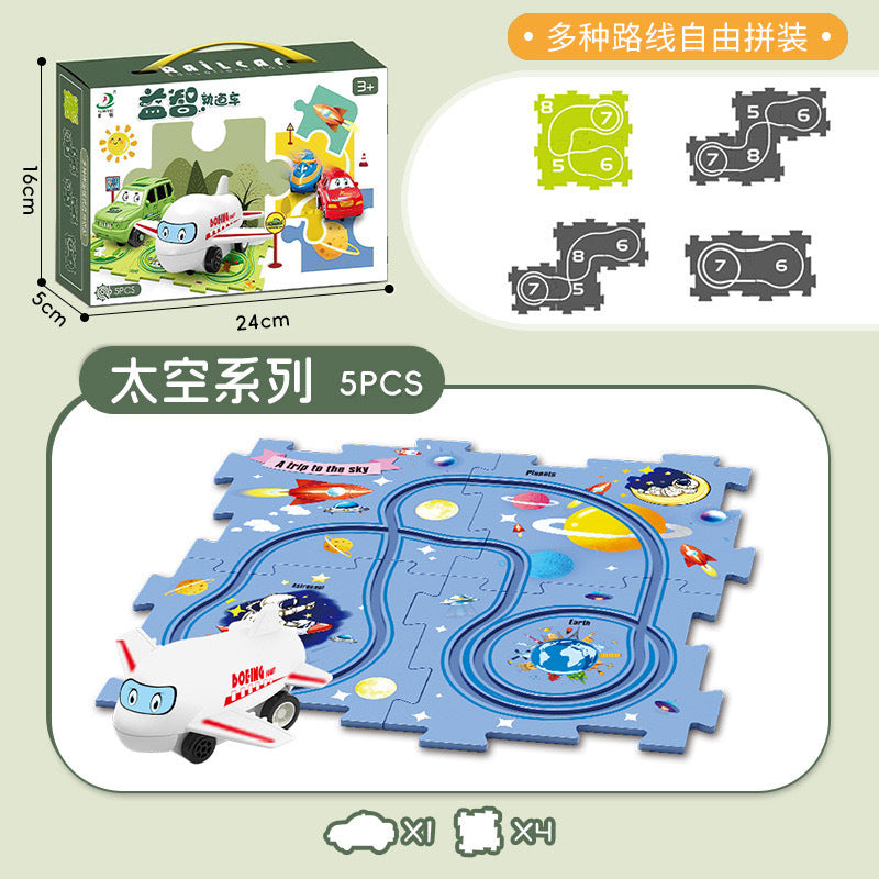 electric train track toys