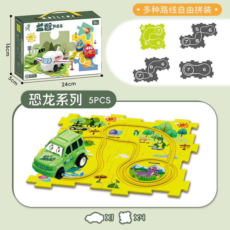 electric train track toys
