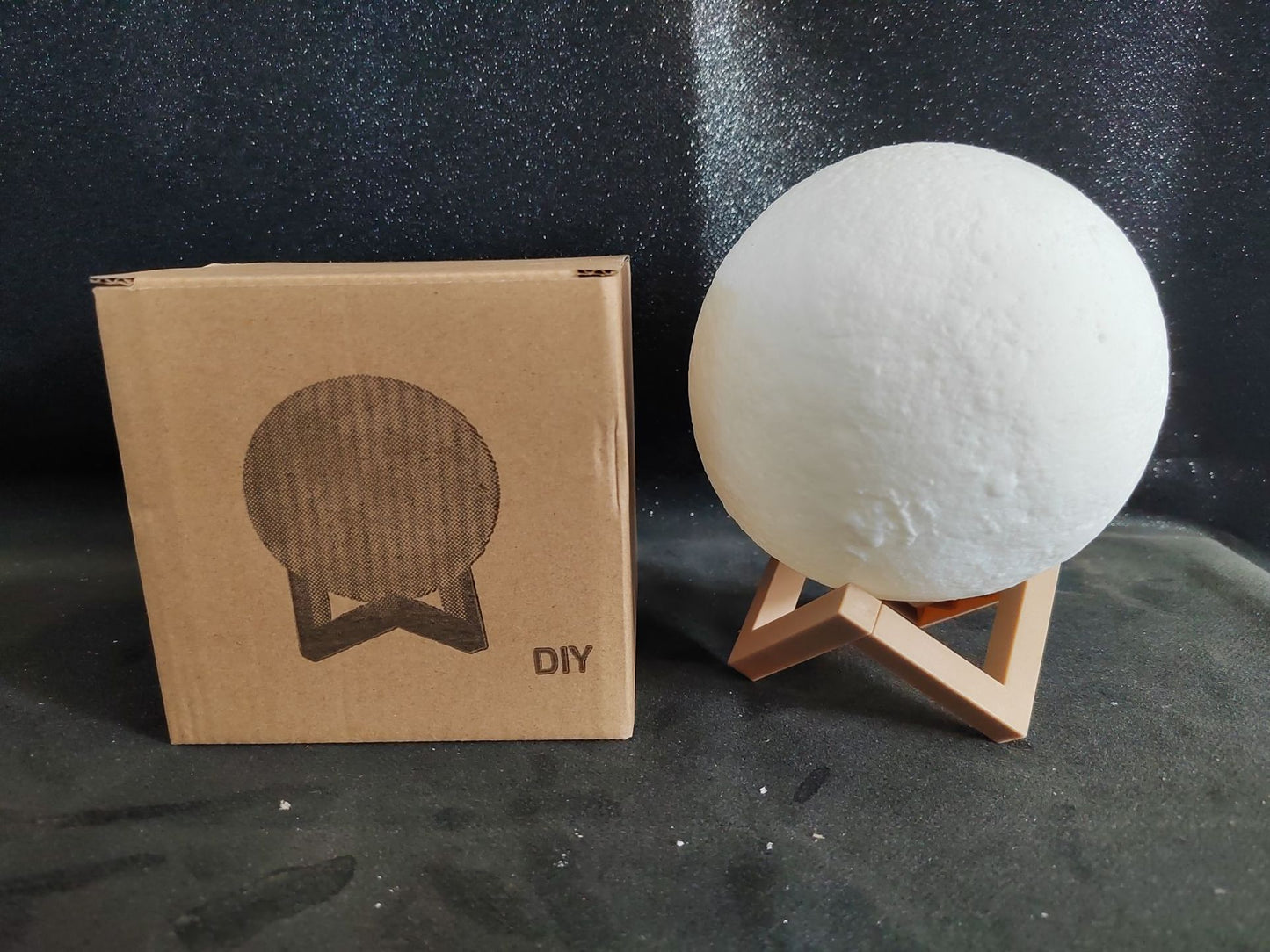 heart moon lamp night lamp
