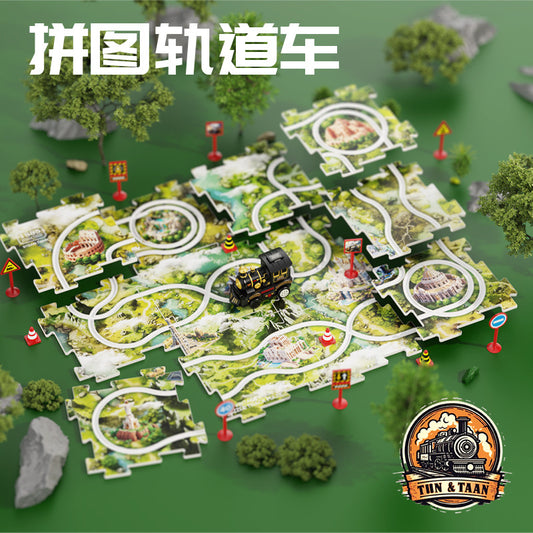 electric train track toys