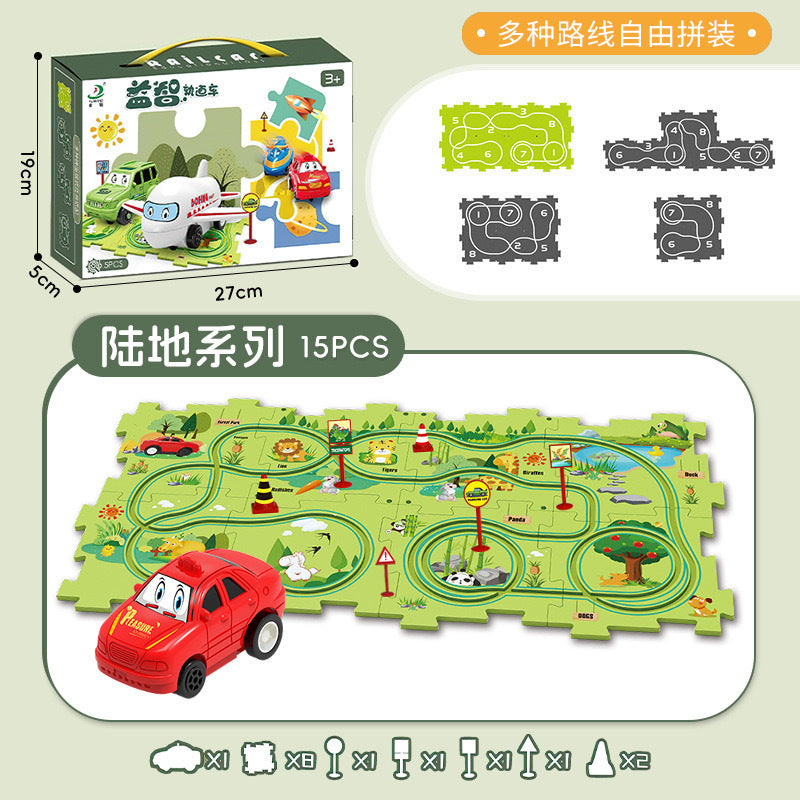 electric train track toys