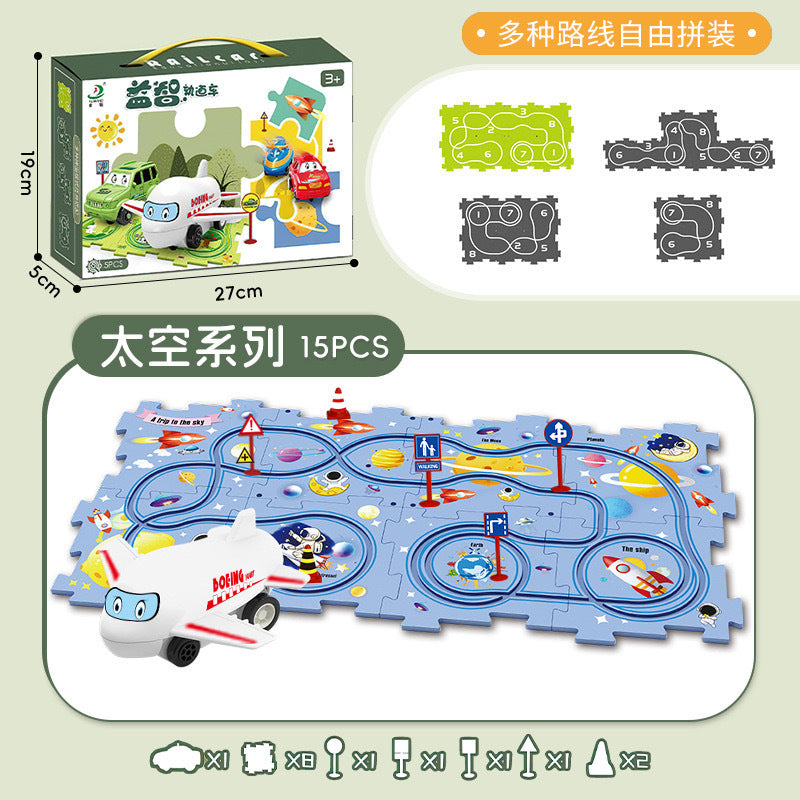 electric train track toys