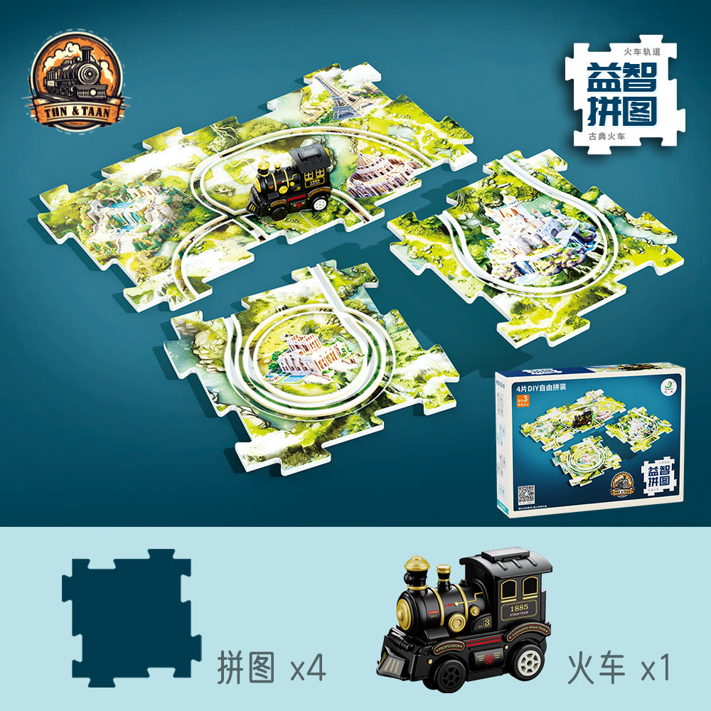 electric train track toys