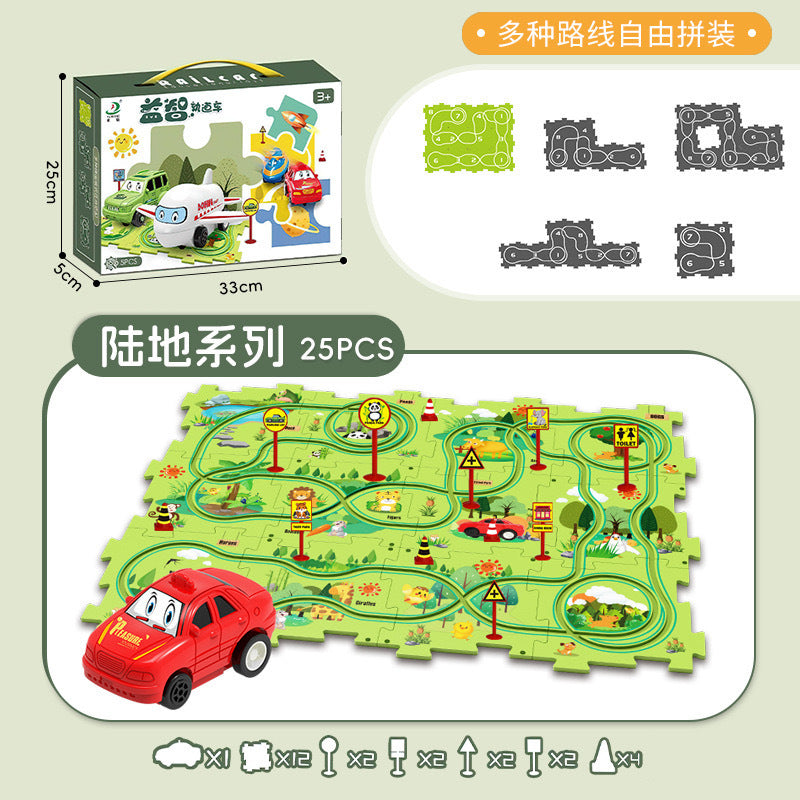 electric train track toys