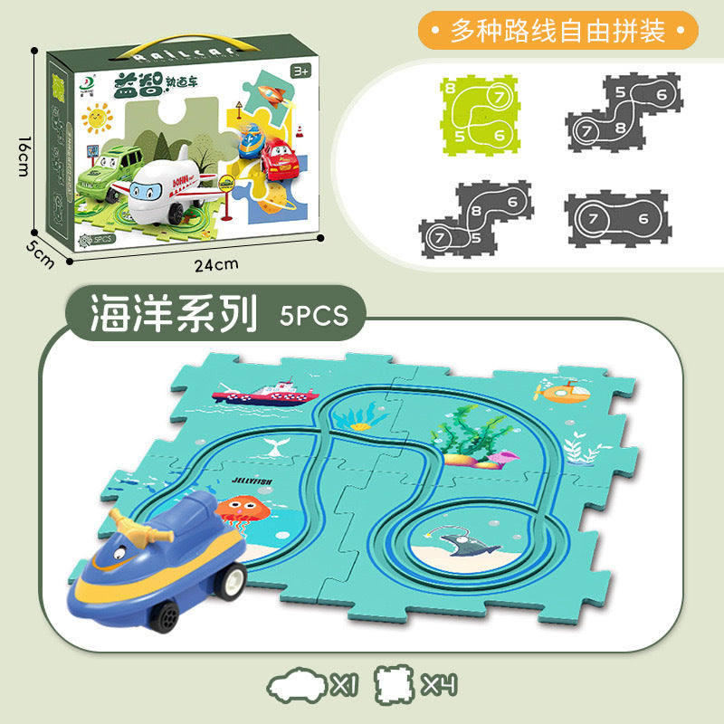 electric train track toys