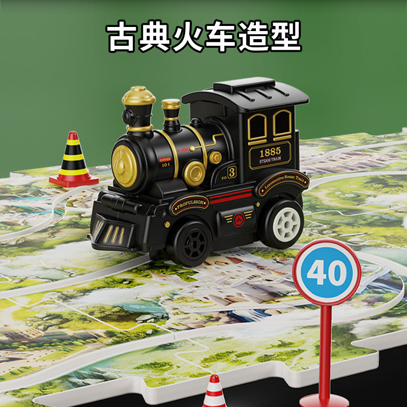 electric train track toys