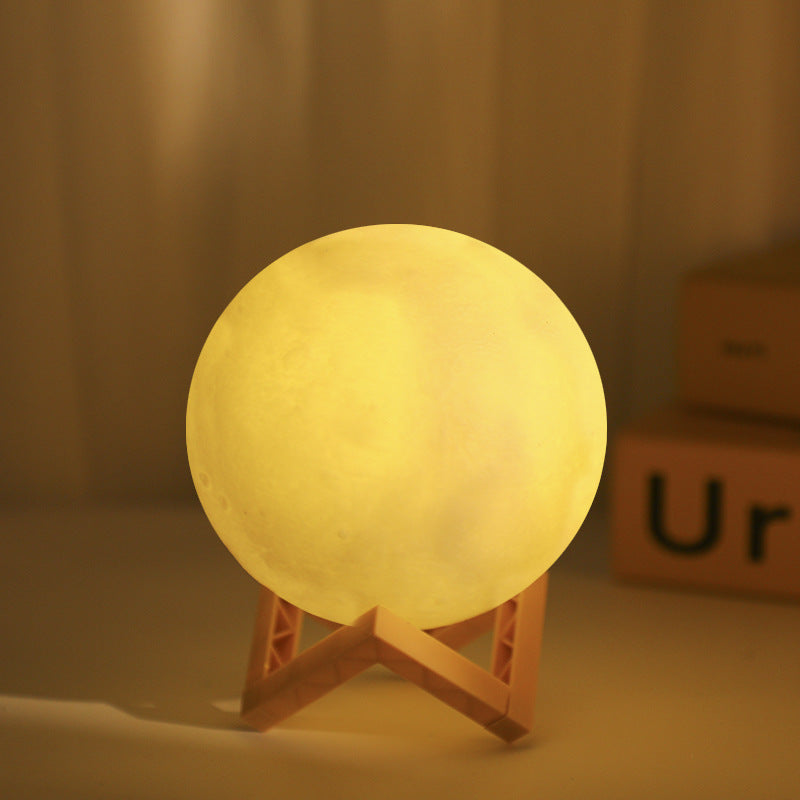 vinyl moon lamp
