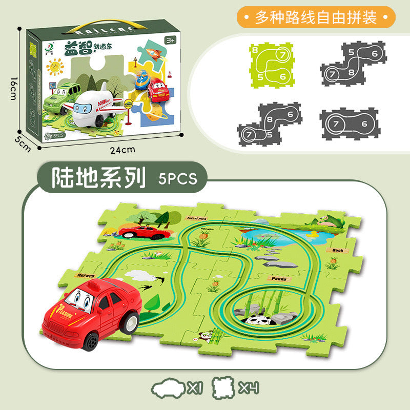 electric train track toys