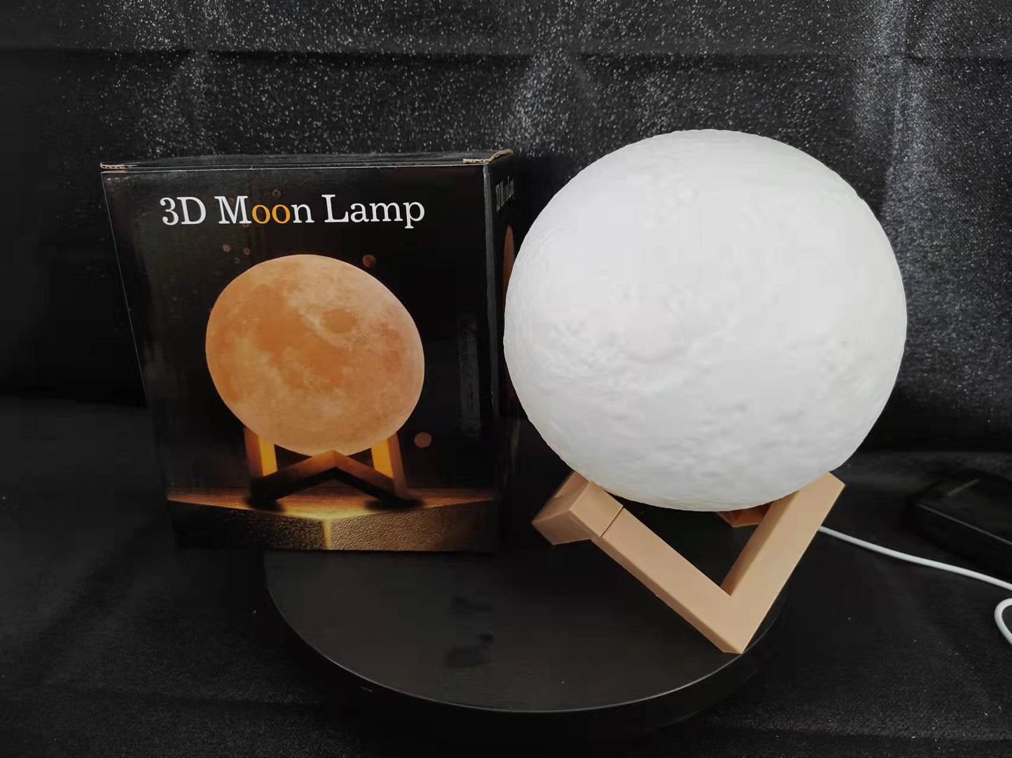 heart moon lamp night lamp