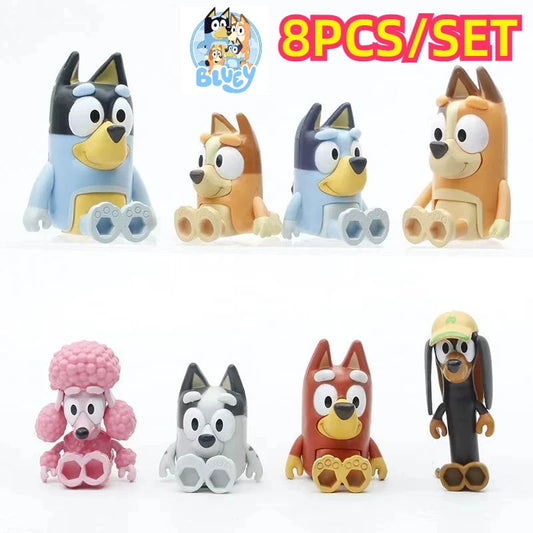 Bluey & Bingo Fun Figurines Set